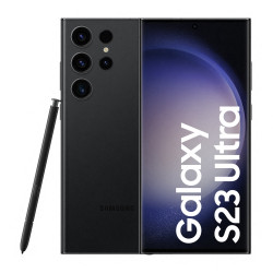 SMARTPHONE SAMSUNG S23 Ultra 5G 256 SM-S918BZKDEUE Black 6,8" DualSim+eSim OC 8GB 256GB 200+10+12+10+12Mpx S-Pen 5G Android 13