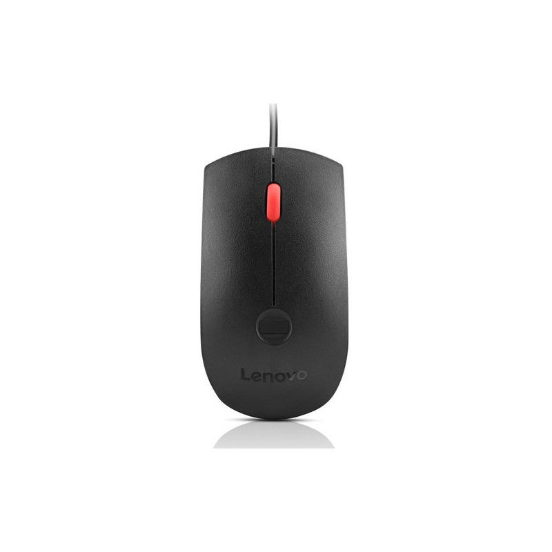 Lenovo Fingerprint Biometric Wired Mouse - 4Y50Q64661
