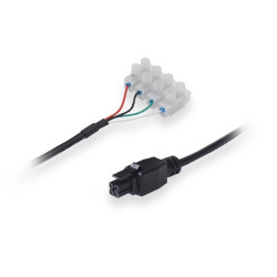 Power cable with 4-way...