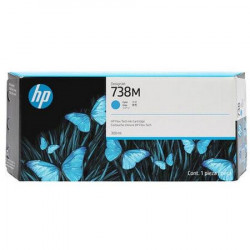 HP 676M9A 738M INK CIANO