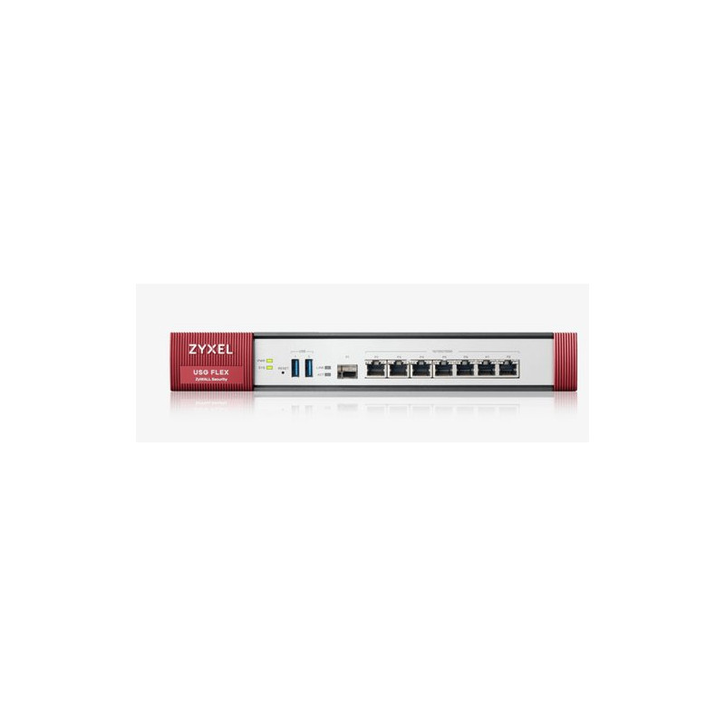 FIREWALL ZXYEL USGFlex Security Gateway 500 VPN: 300 IPSec/L2TP, 150 SSL 7XOPT 1XWAN(SFP) Hotspot Opz -contr 8AP max72 x100 uten