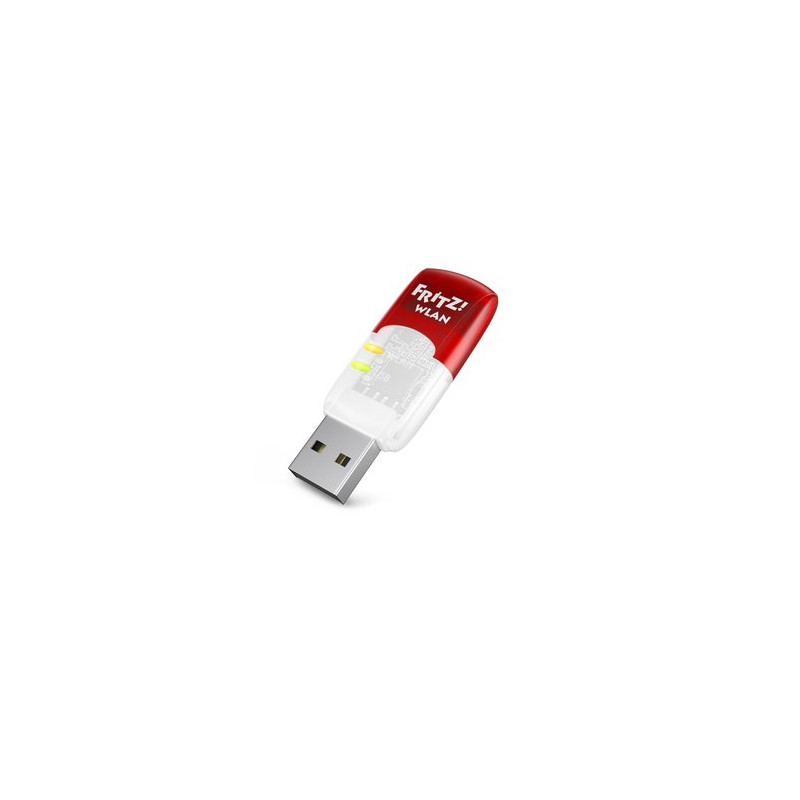 ADATTATORE WIRELESS FRTIZ! Stick AC 430 MU-MIMO USB 2.0 compatibile con USB 3.0 430 Mbit/s 5GHZ Wireless N fino a 150 Mbit/s