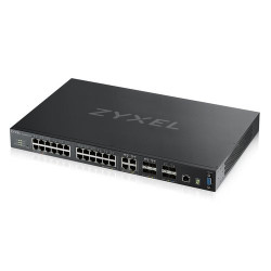 SWITCH ZYXEL XGS4600-32-ZZ0102F MANAGED L3, 24P Gigabit+4P Gigabit Dual+4P 10G SFP+ Stack Fisico 10GbE, rack