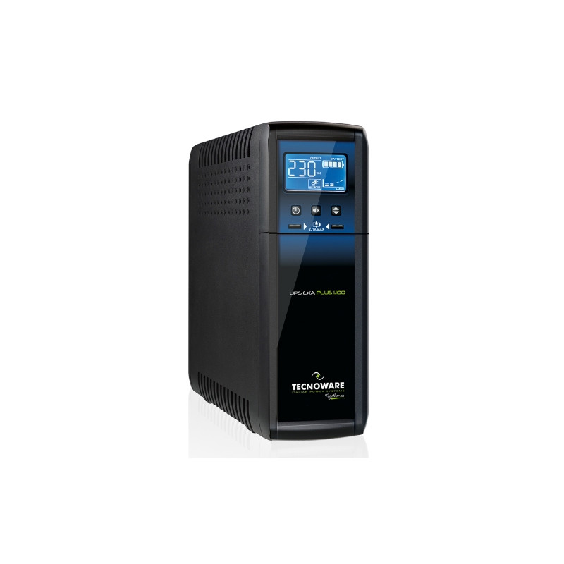UPS TECNOWARE EXA PLUS 2100 IEC TOGETHER ON-UPS 2100VA/1470W + 2 USB 2.1A LCD SINUSO