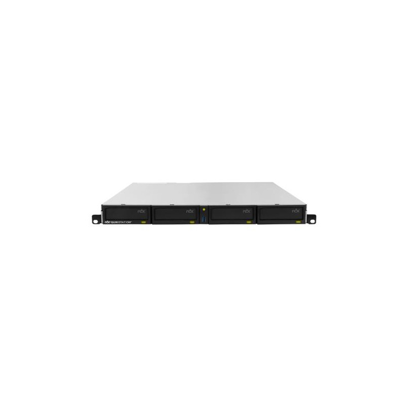 TANDBERG RDX QuikStation 4 RM, 4-Bay, 4x 1Gb Ethernet, removable disk array, 1U rackmount - 8920-RDX