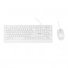 Yashi Professional Multimedia Soft Keyboard & Mouse USB KIT White - MY536