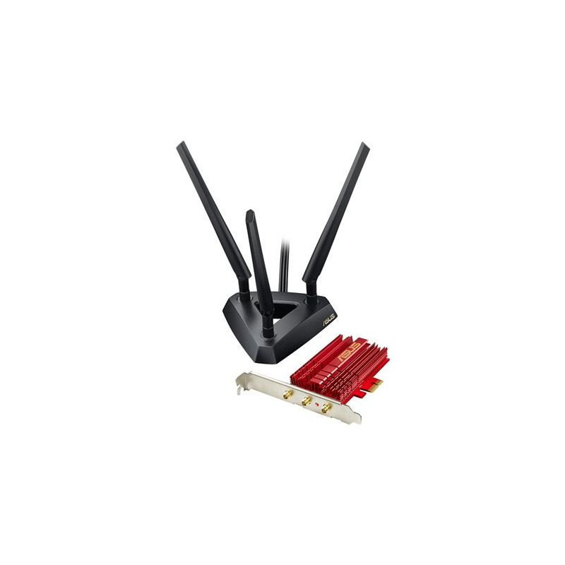 SCHEDA WIRELESS ASUS PCE-AC68 PCI-Express AC DUAL Band 1300/600 Mbps 2.4Ghz /5Ghz dualband