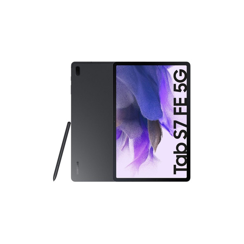 TABLET SAMSUNG TAB S7 FE 12.4 5G Black SM-T736BZKAEUE 12,4" 2560x1600 OC 4GB 64GB 8+5Mpx 5G S-Pen Android 11