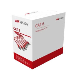Cavo LAN Hikvision U/UTP Cat 6 24AWG CPR(Eca) LSZH 0.53mm 305mt bianco DS-1LN6UEL5