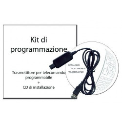 KIT PROGRAMMAZIONE BRAVO PER TELECOMANDI PROGRAMMABILI TV BRAVO TECHNO3 -DVD/VCR/DTT-SAT/SKY