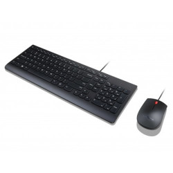 Lenovo Essential Wired Keyboard and Mouse Combo - German - 4X30L79897