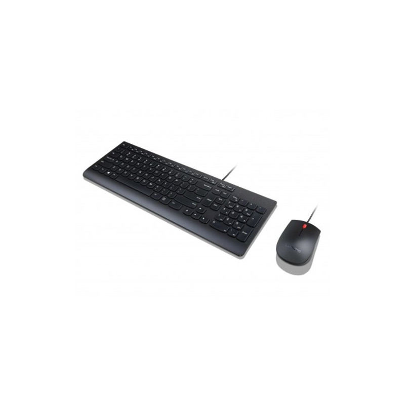 Lenovo Essential Wired Keyboard and Mouse Combo - German - 4X30L79897